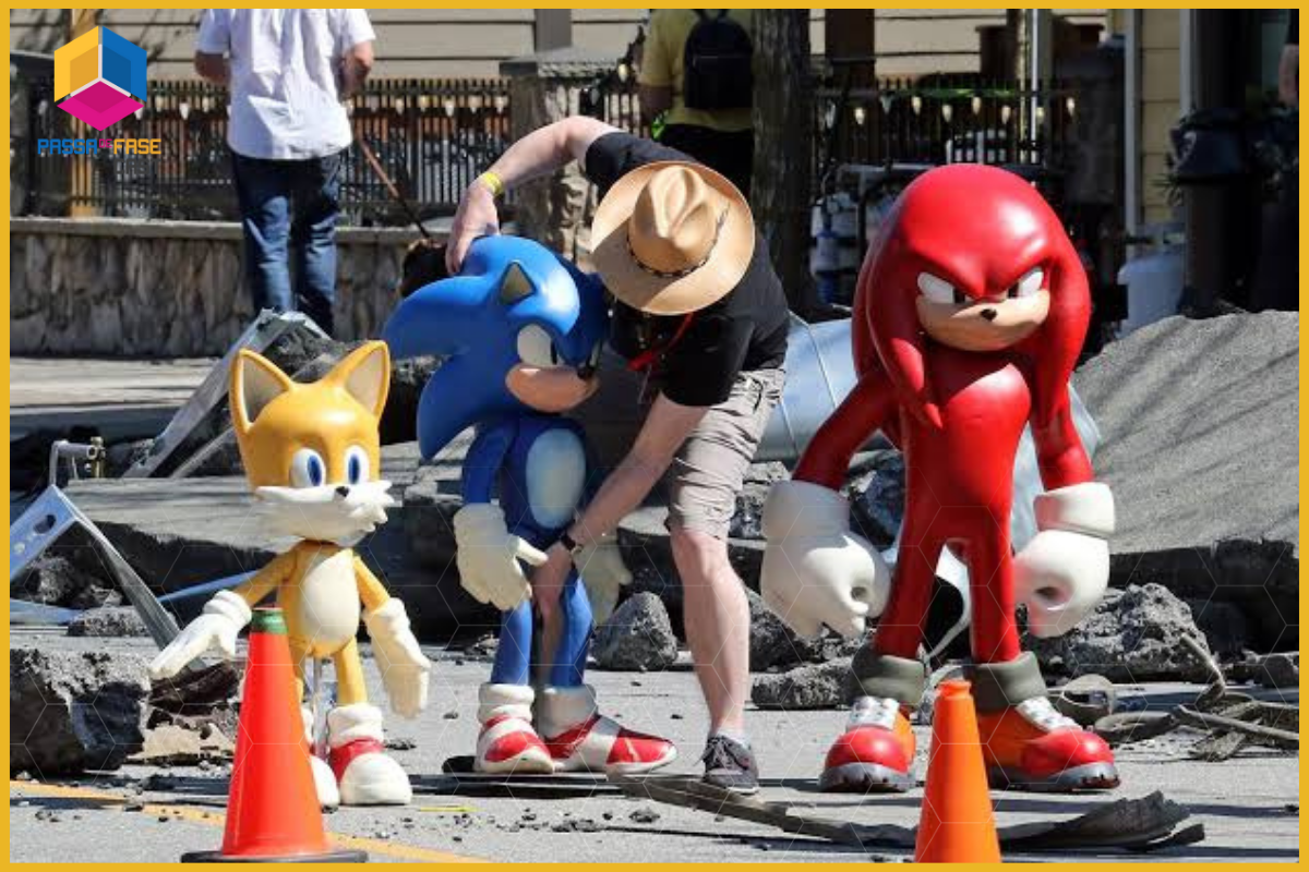 Sonic: O Filme 2  Confira novas imagens dos bastidores